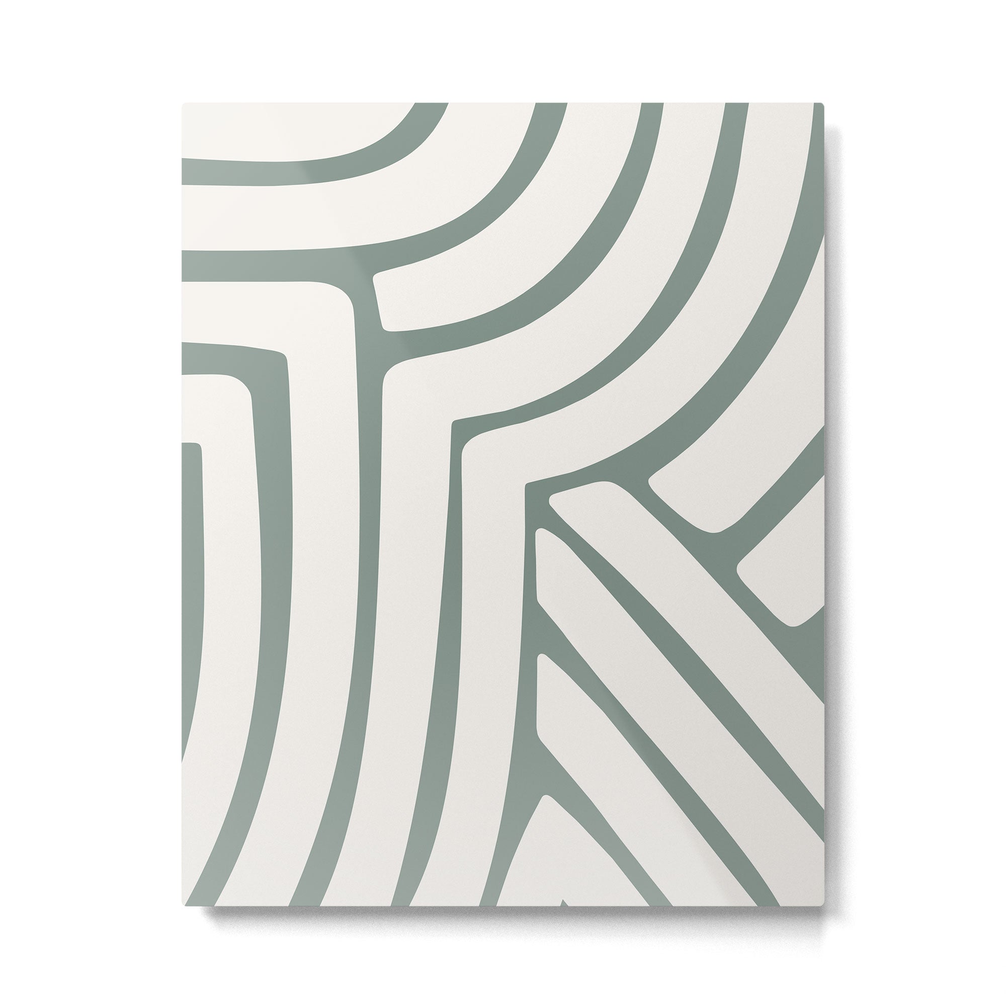 Abstract Stripes LXVI Metal Print Gallery Image 4