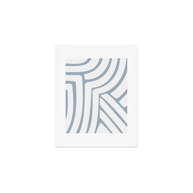 Abstract Stripes LXXII Art Print Gallery Image 1