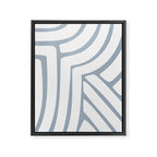 Abstract Stripes LXXII Framed Canvas Print Gallery Image 6