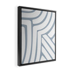 Abstract Stripes LXXII Framed Canvas Print Gallery Image 2