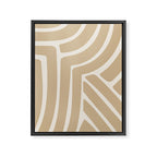 Abstract Stripes LXXXIII Framed Canvas Print Gallery Image 6