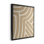 Abstract Stripes LXXXIII Framed Canvas Print Gallery Image 2