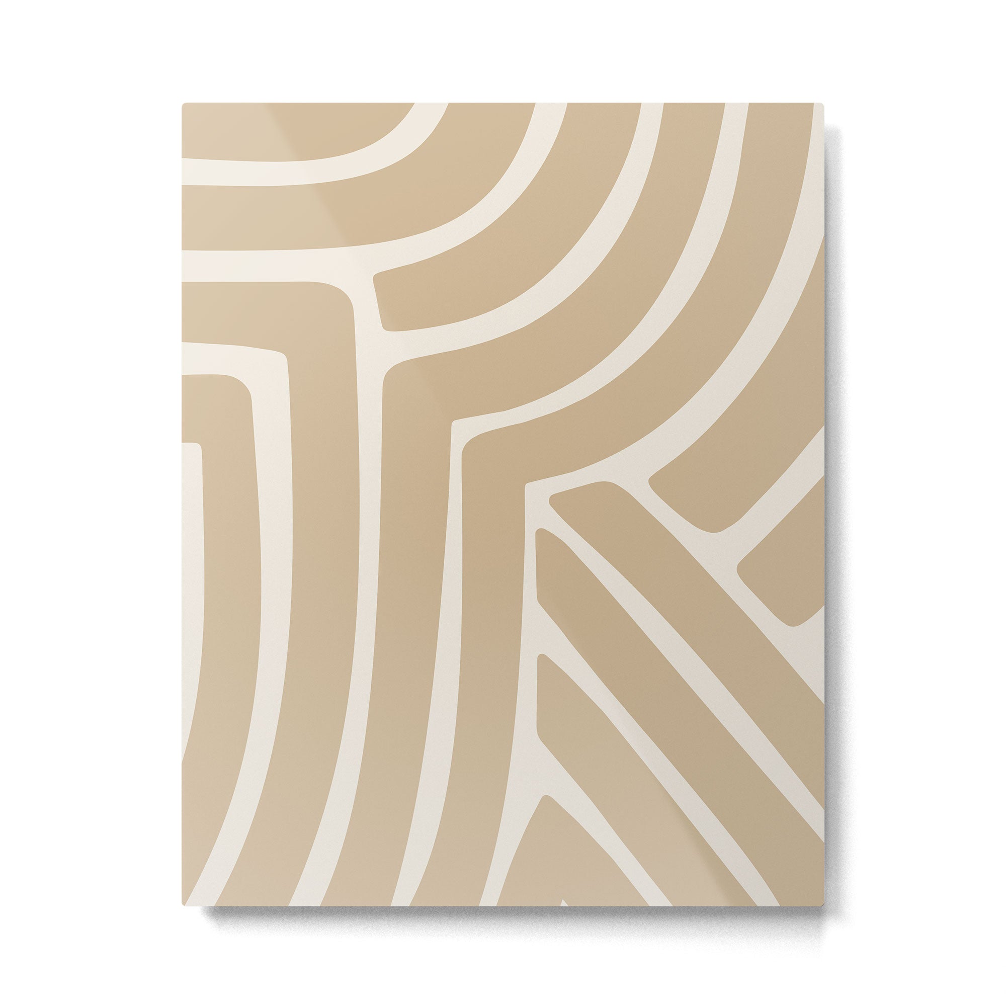 Abstract Stripes LXXXIII Metal Print Gallery Image 4