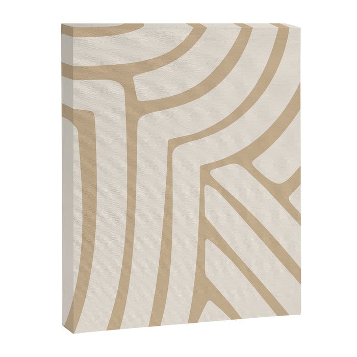 Abstract Stripes LXXXIV Canvas Print Gallery Image 1