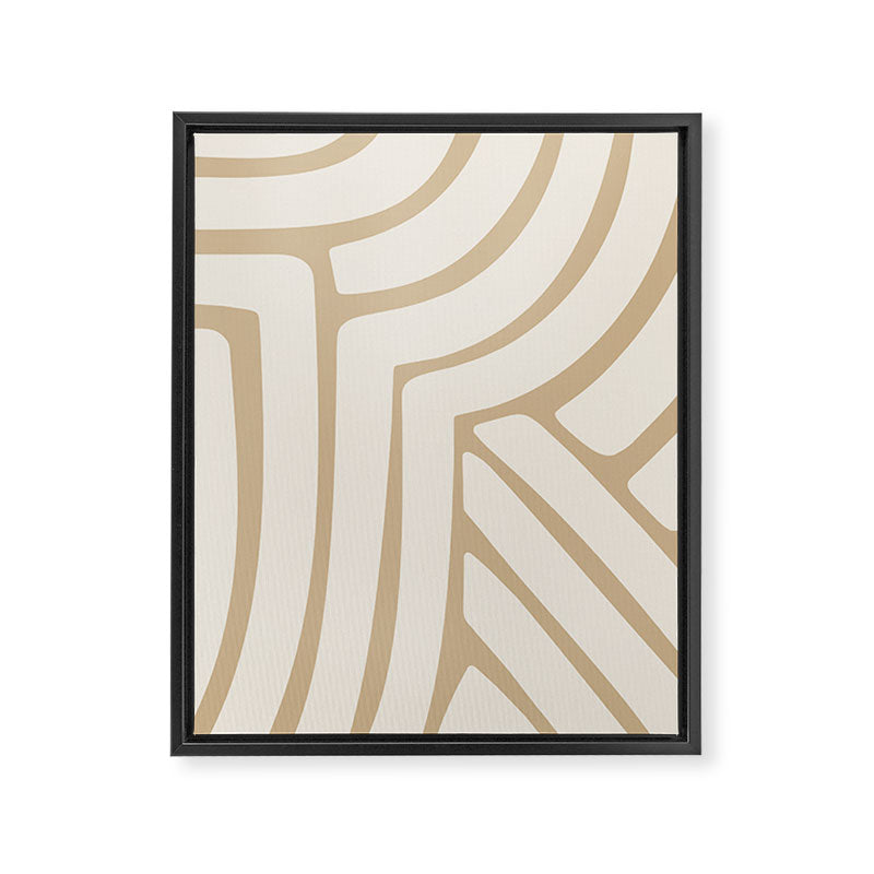 Abstract Stripes LXXXIV Framed Canvas Print Gallery Image 6