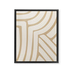 Abstract Stripes LXXXIV Framed Canvas Print Gallery Image 6