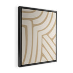 Abstract Stripes LXXXIV Framed Canvas Print Gallery Image 2