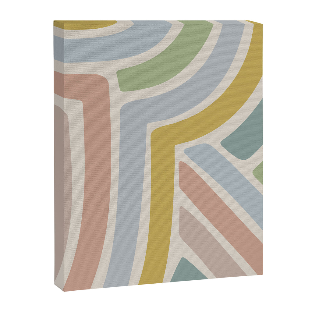 Abstract Stripes V Canvas Print Gallery Image 8