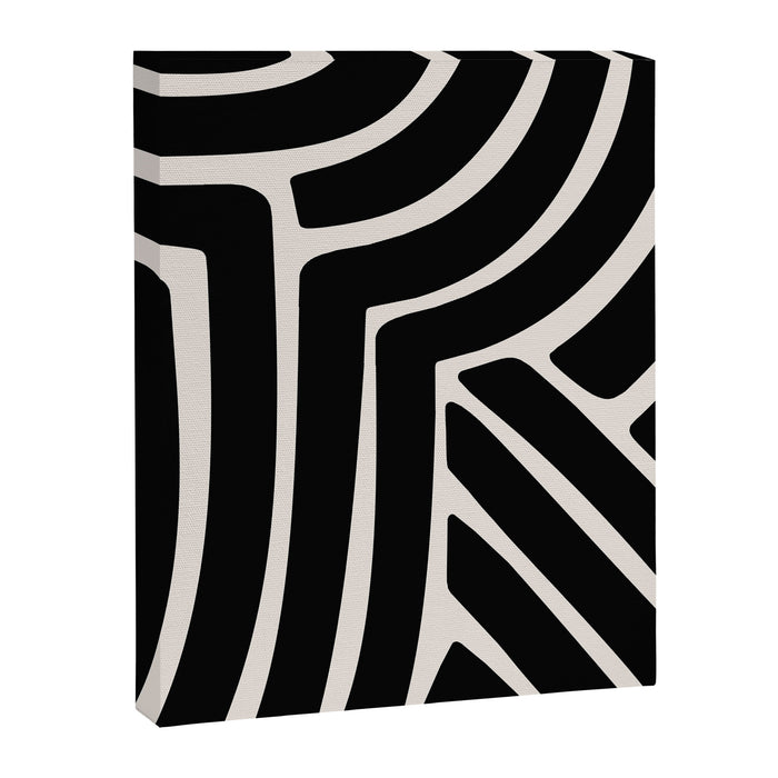 Abstract Stripes VII Canvas Print Gallery Image 1