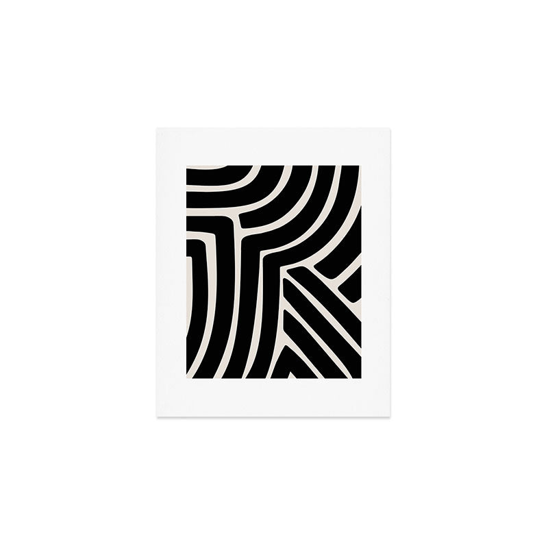 Abstract Stripes VII Art Print Gallery Image 1