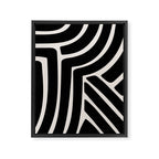 Abstract Stripes VII Framed Canvas Print Gallery Image 8