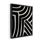 Abstract Stripes VII Framed Canvas Print Gallery Image 2