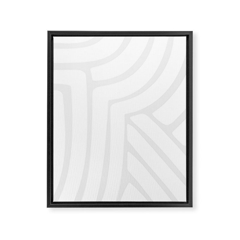 Abstract Stripes XC Framed Canvas Print Gallery Image 6