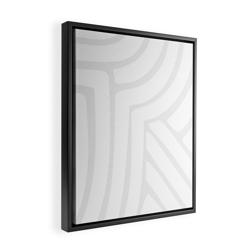 Abstract Stripes XC Framed Canvas Print Gallery Image 2