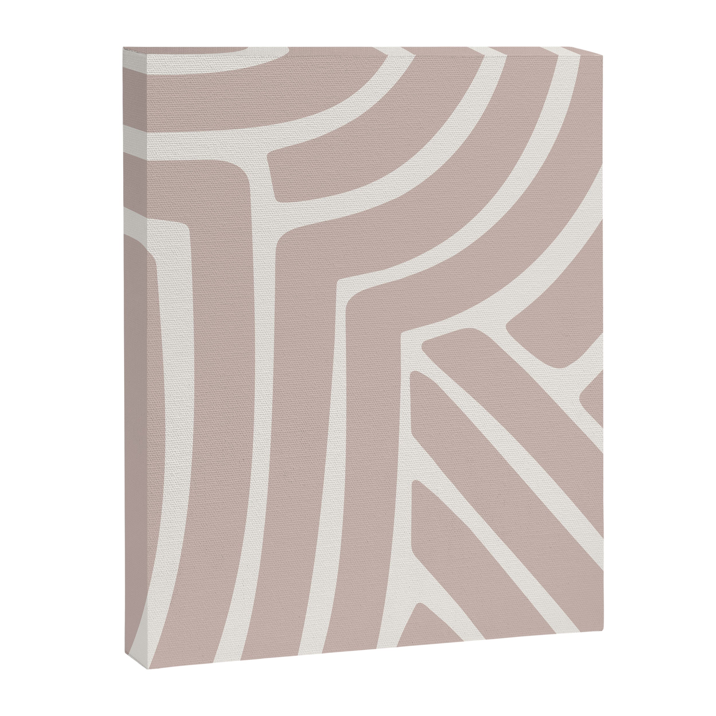 Abstract Stripes XCIII Canvas Print Gallery Image 6