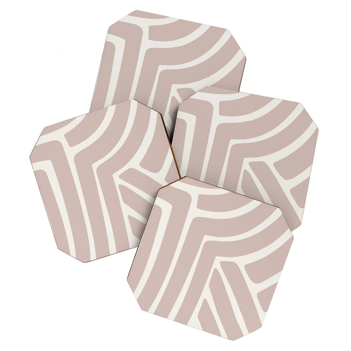 Abstract Stripes XCIII Coaster Gallery Image 1