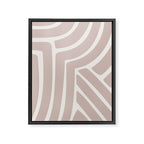 Abstract Stripes XCIII Framed Canvas Print Gallery Image 6