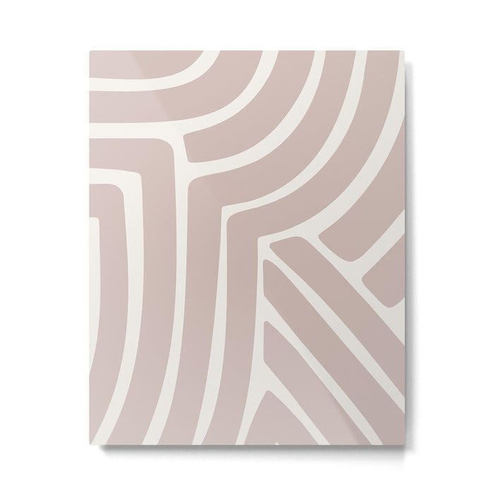 Abstract Stripes XCIII Metal Print Gallery Image 1