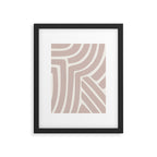Abstract Stripes XCIII Framed Art Print Gallery Image 5