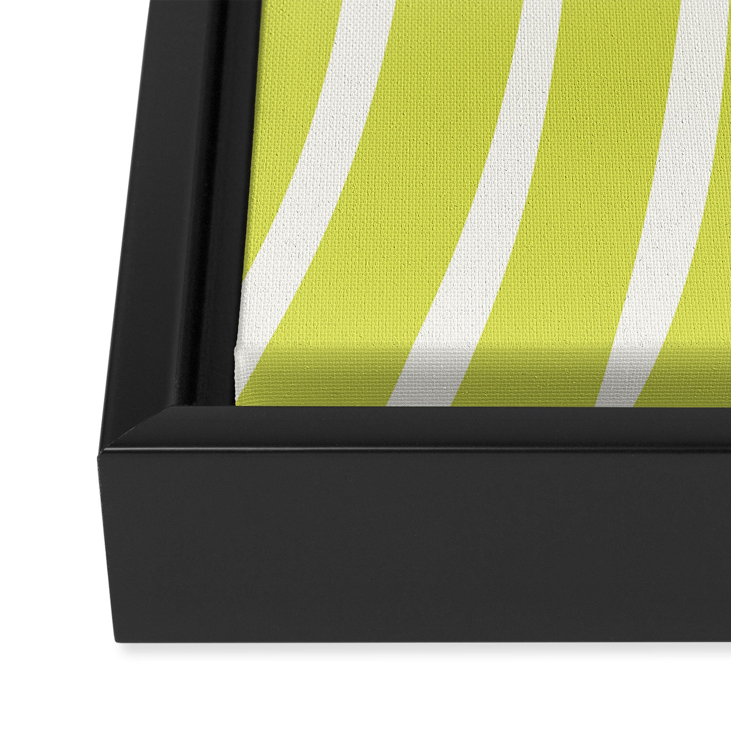 Abstract Stripes XXXVIII Framed Canvas Print Gallery Image 3