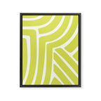 Abstract Stripes XXXVIII Framed Canvas Print Gallery Image 6