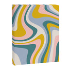 Abstract Wavy Stripes LXII Canvas Print Gallery Image 8