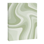 Abstract Wavy Stripes LXXVIII Canvas Print Gallery Image 8
