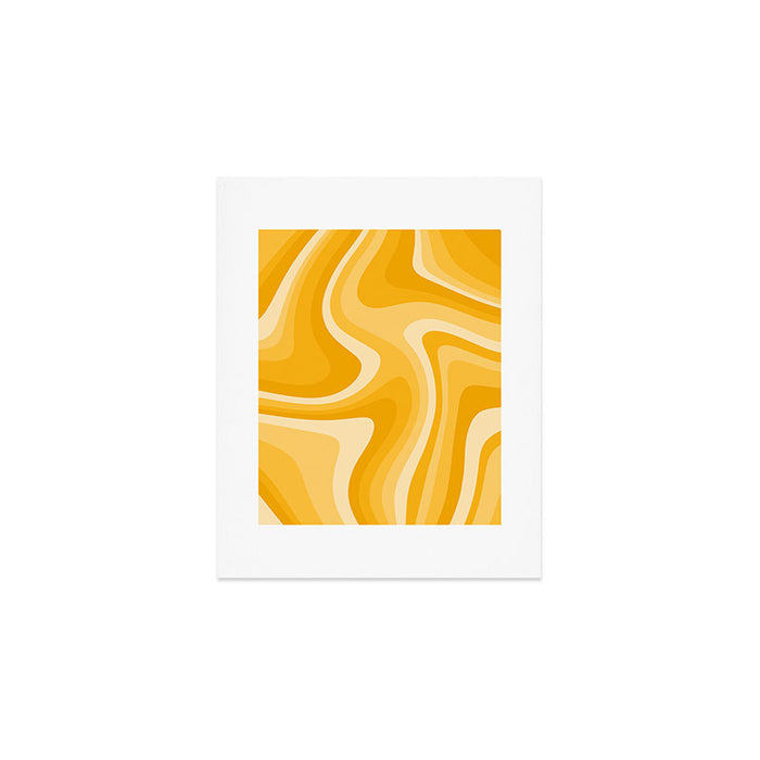 Abstract Wavy Stripes LXXXVI Art Print Gallery Image 1