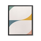 Almond Abstract X Framed Canvas Print Gallery Image 6