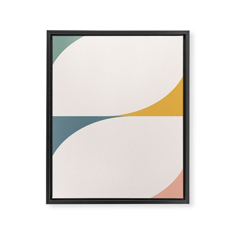Almond Abstract X Framed Canvas Print Gallery Image 6
