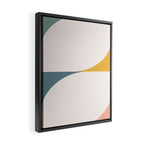 Almond Abstract X Framed Canvas Print Gallery Image 2