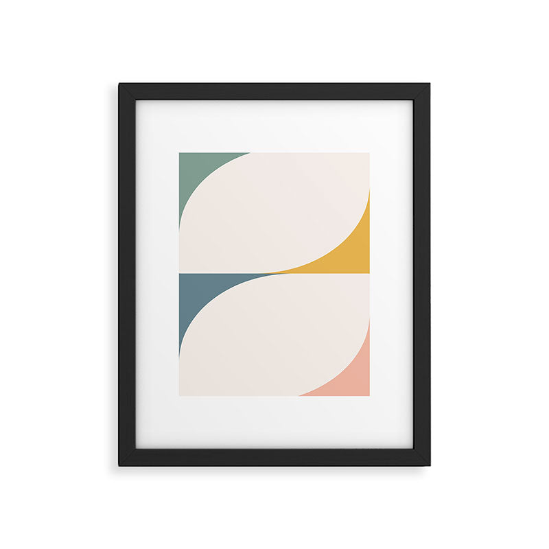 Almond Abstract X Framed Art Print Gallery Image 5