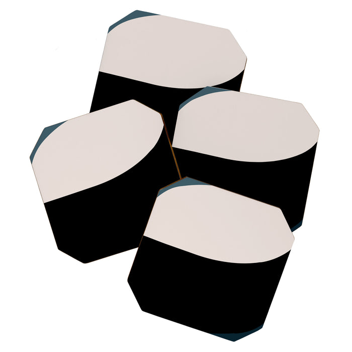 Almond Abstract XI Coaster Gallery Image 1