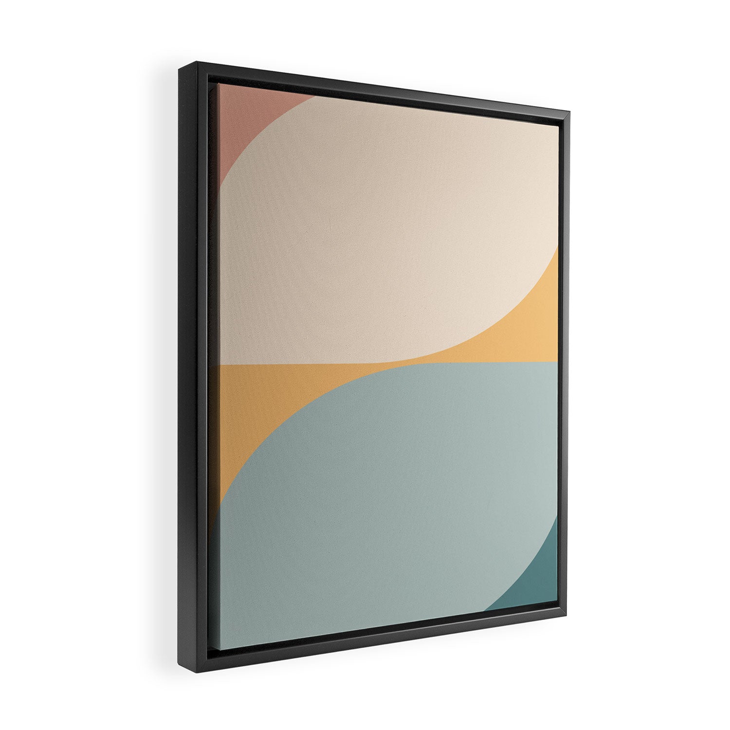 Almond Abstract XIII Framed Canvas Print Gallery Image 2