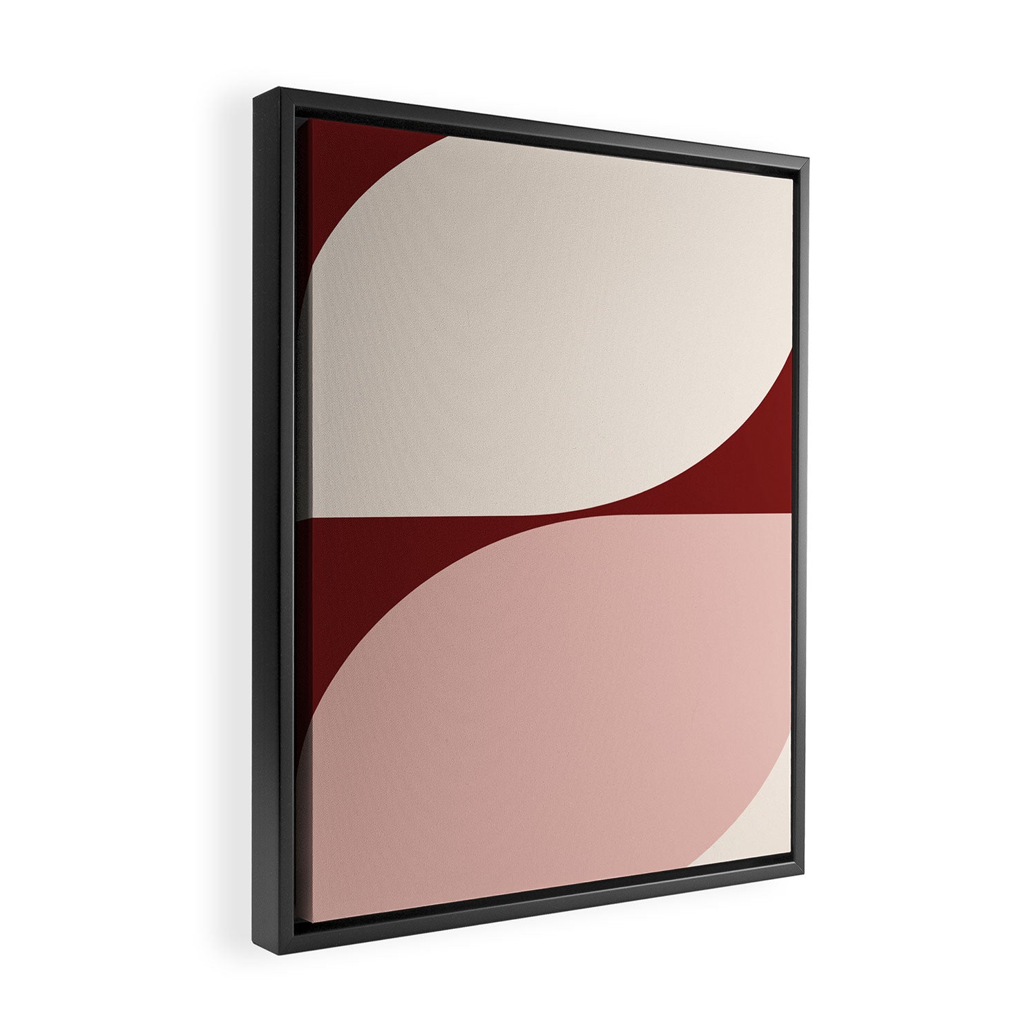 Almond Abstract XIX Framed Canvas Print Gallery Image 2