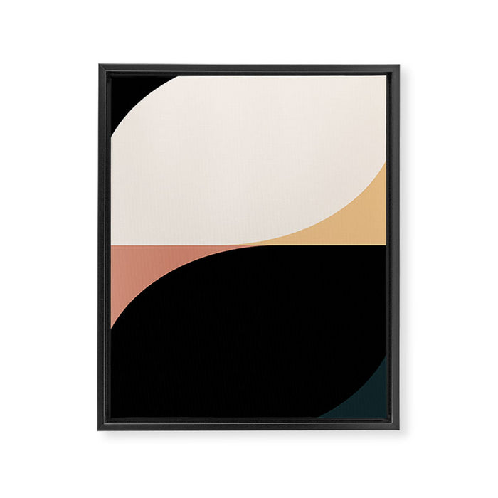 Almond Abstract XVI Framed Canvas Print Gallery Image 1
