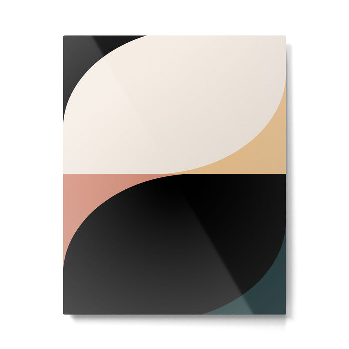 Almond Abstract XVI Metal Print Gallery Image 1