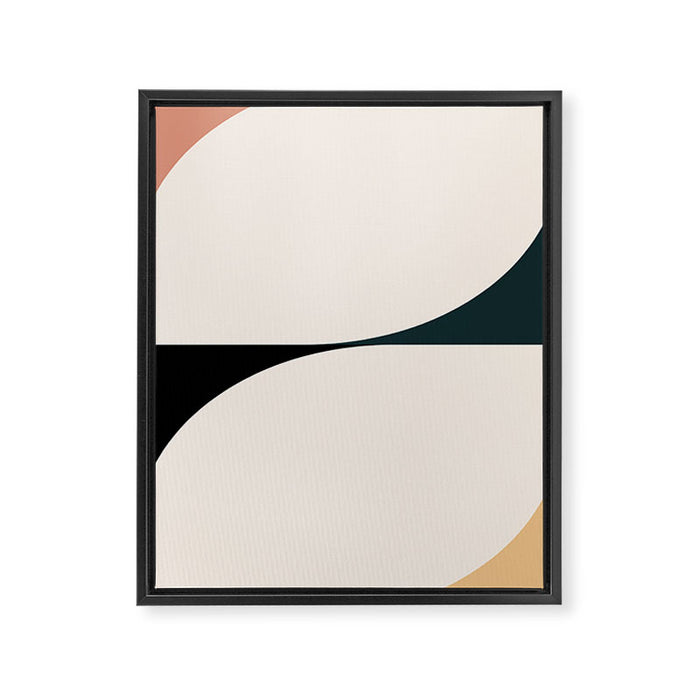 Almond Abstract XVII Framed Canvas Print Gallery Image 1