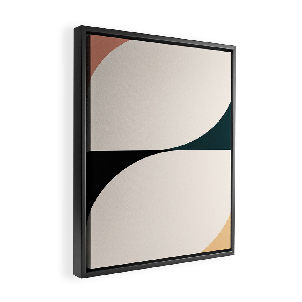 Almond Abstract XVII Framed Canvas Print Gallery Image 2