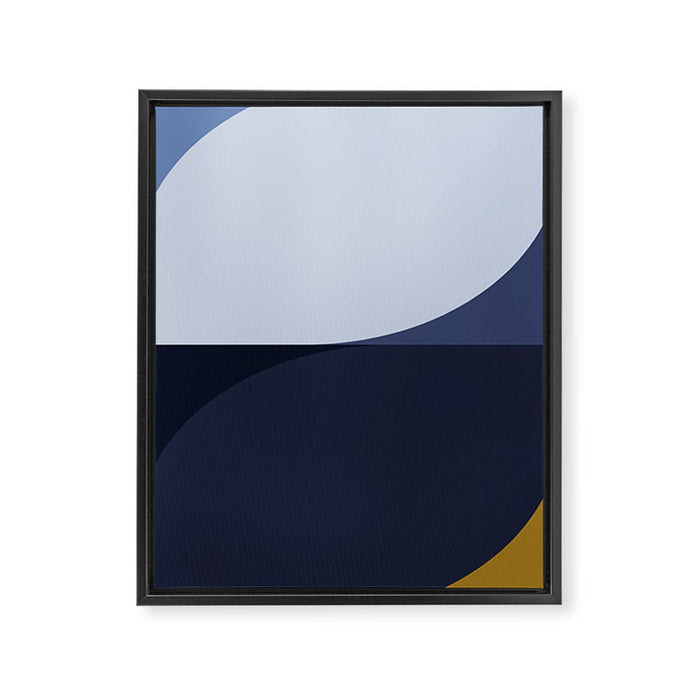 Almond Abstract XVIII Framed Canvas Print Gallery Image 1
