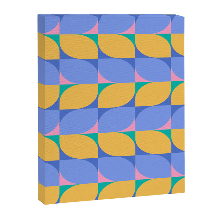 Almond Shapes Pattern I Canvas Print Gallery Image 1