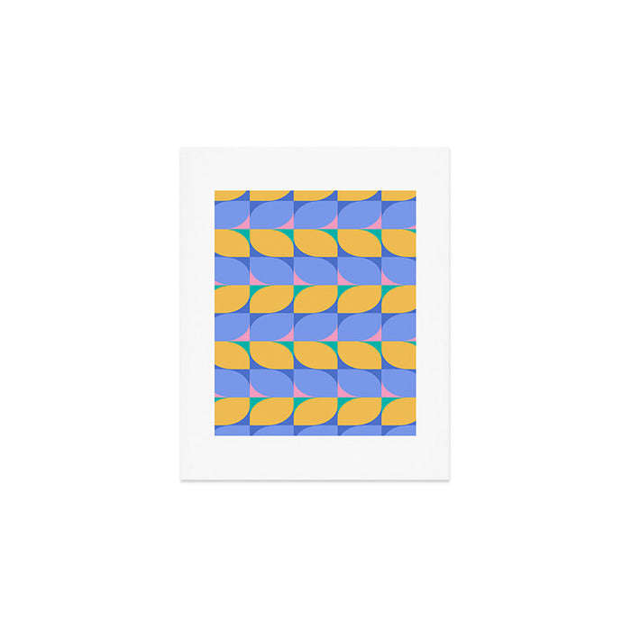 Almond Shapes Pattern I Art Print Gallery Image 1
