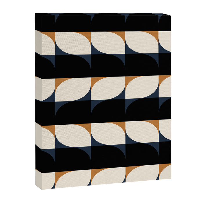 Almond Shapes Pattern II Canvas Print Gallery Image 1