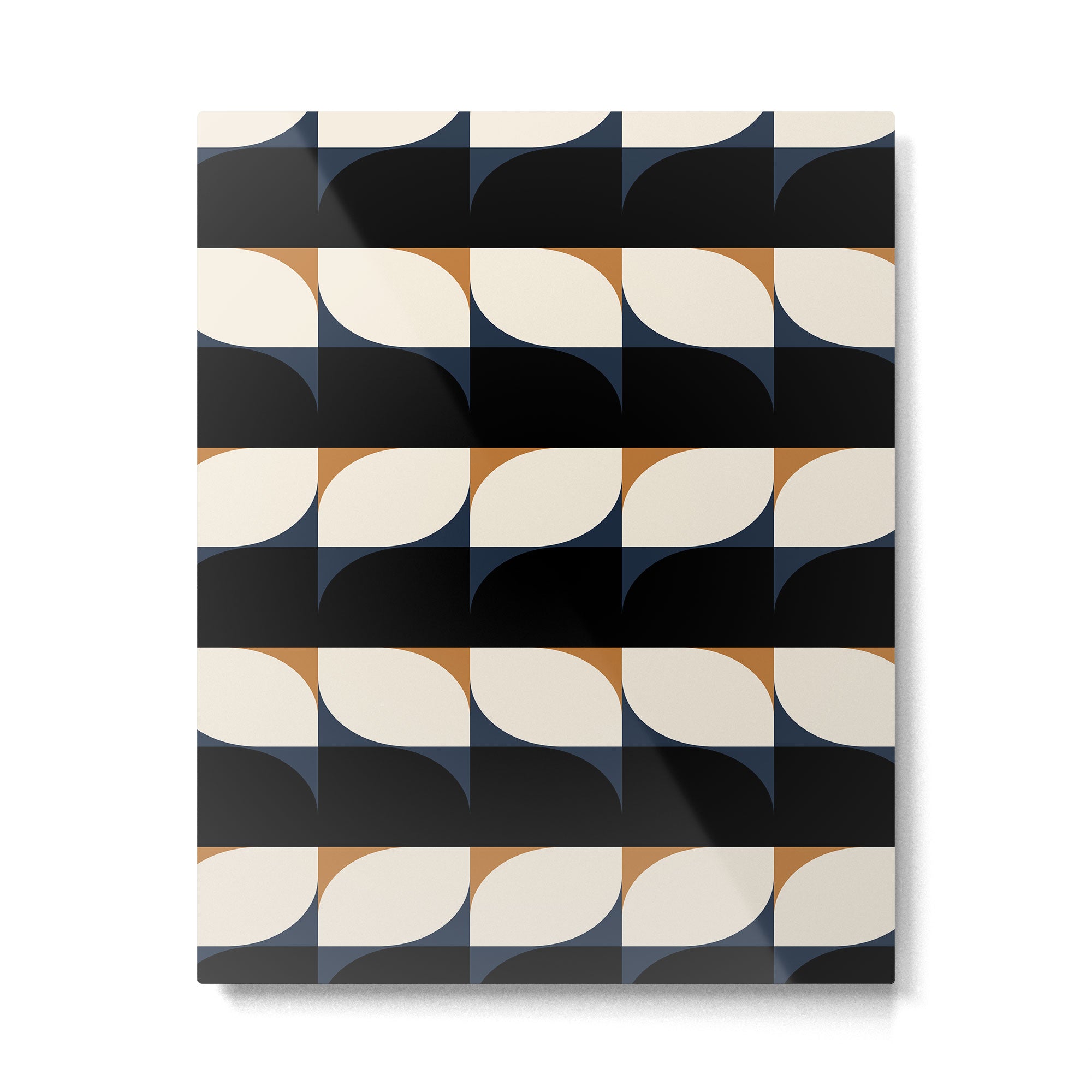 Almond Shapes Pattern II Metal Print Gallery Image 6