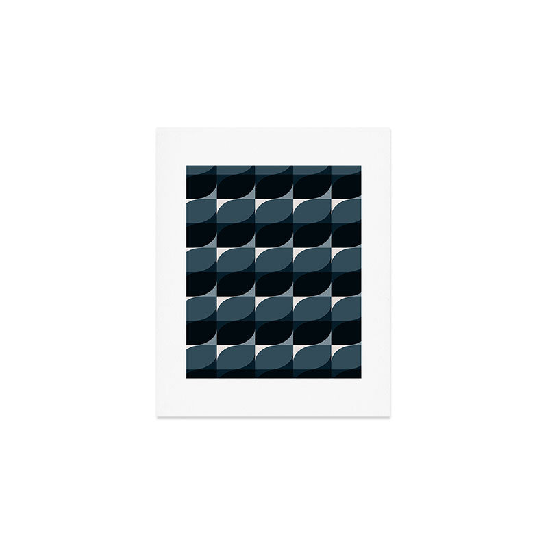 Almond Shapes Pattern V Art Print Gallery Image 1
