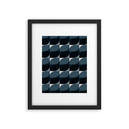 Almond Shapes Pattern V Framed Art Print Gallery Image 6