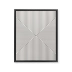 Angular Lines I Framed Canvas Print Gallery Image 8
