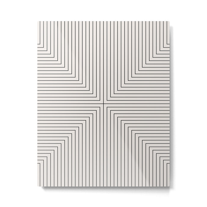 Angular Lines I Metal Print Gallery Image 1