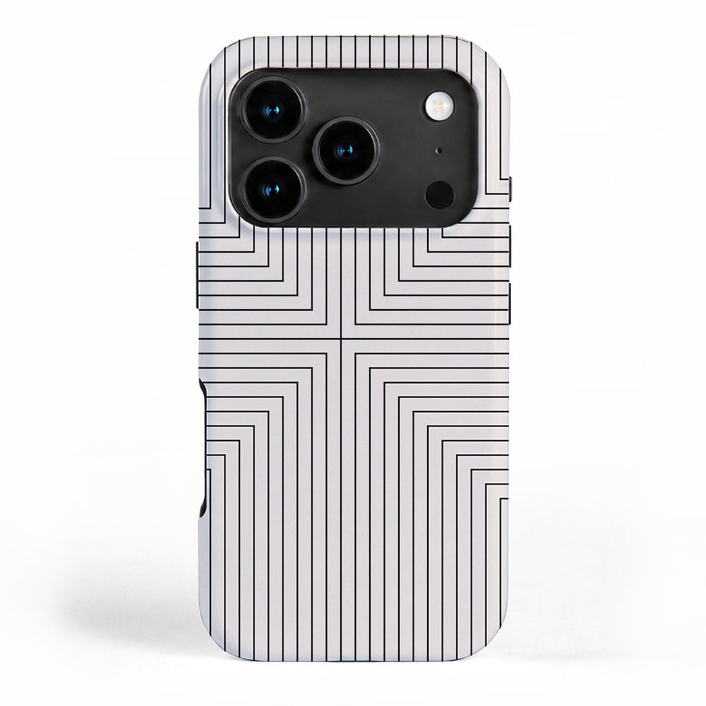 Angular Lines I iPhone Case Gallery Image 1
