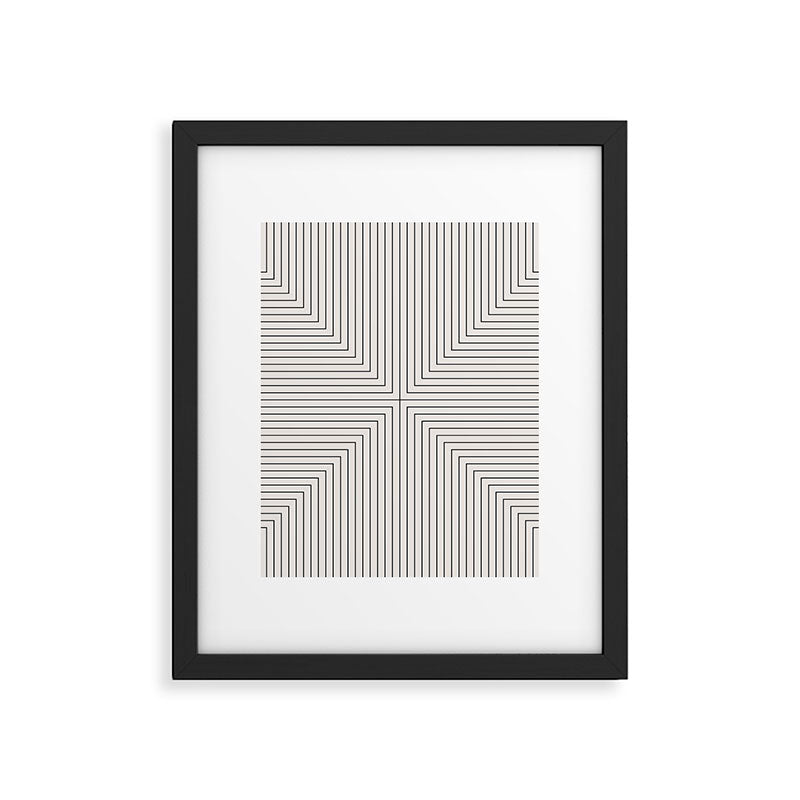 Angular Lines I Framed Art Print Gallery Image 6
